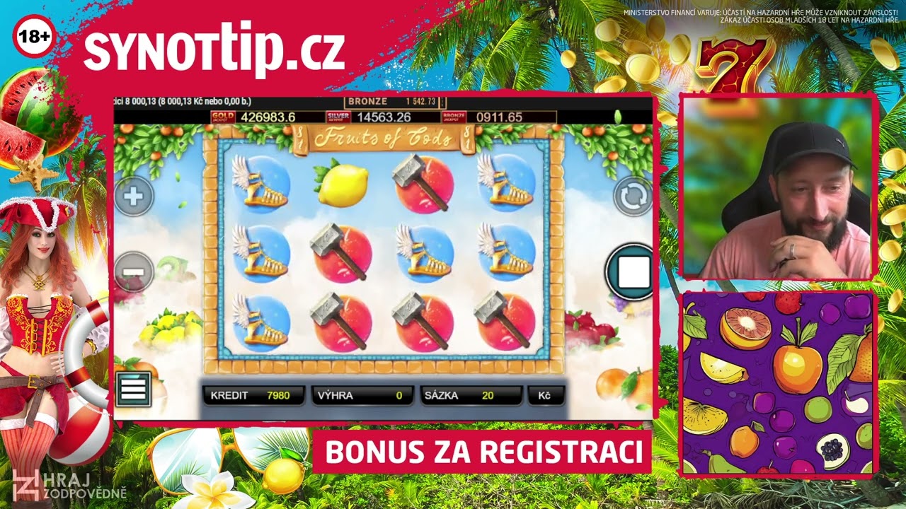 22.7. STREAM S MAGNETEM| 450FREESPINŮ PO 2KČ PRO VÁS | FREESPINY ZA PROTOČ PRÁVĚ DNES!! | !SYN