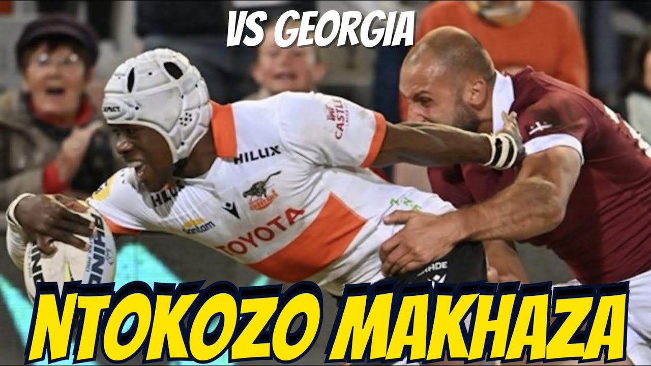 NTOKOZO MAKHAZA CHEETAS DEBUT AGAINST GEORGIA