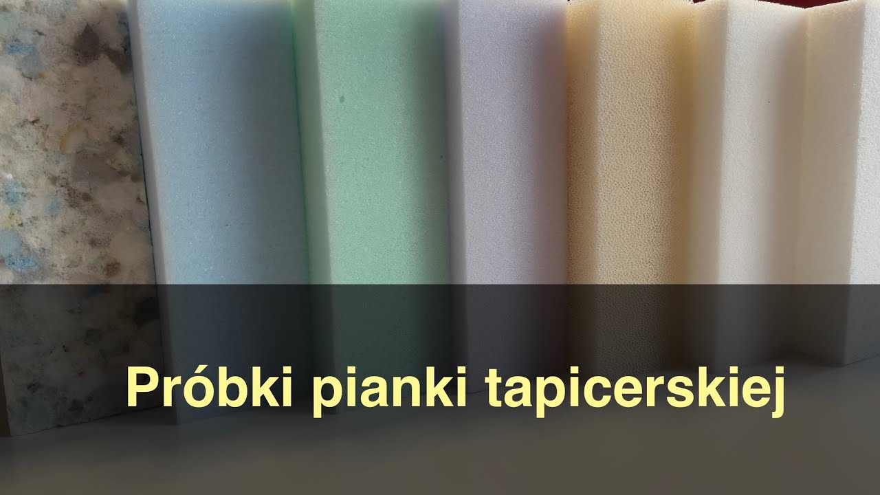 Próbki pianki tapicerskiej