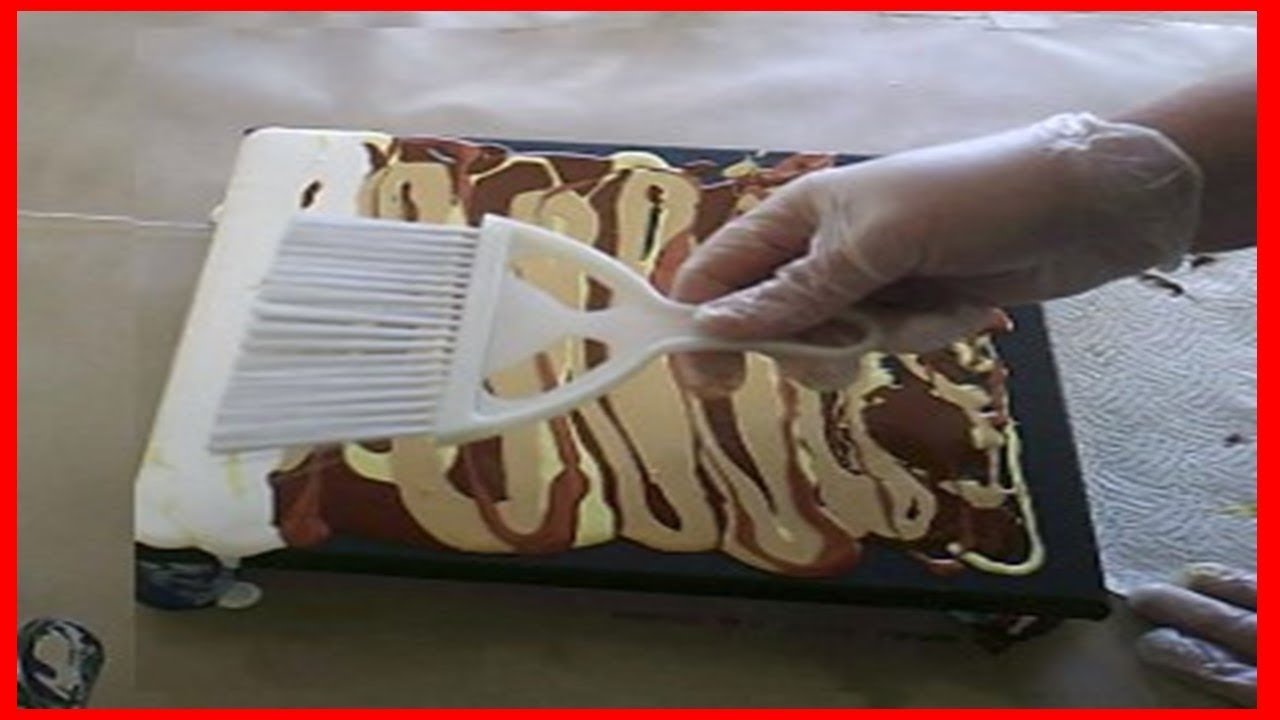 Acrylic Pour NEW TOOL Swipe Technique