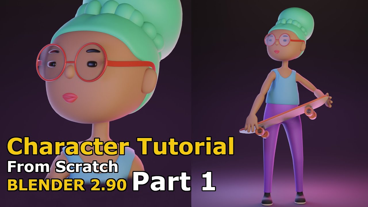 Character From Scratch | Part 1 | Blender 2.90