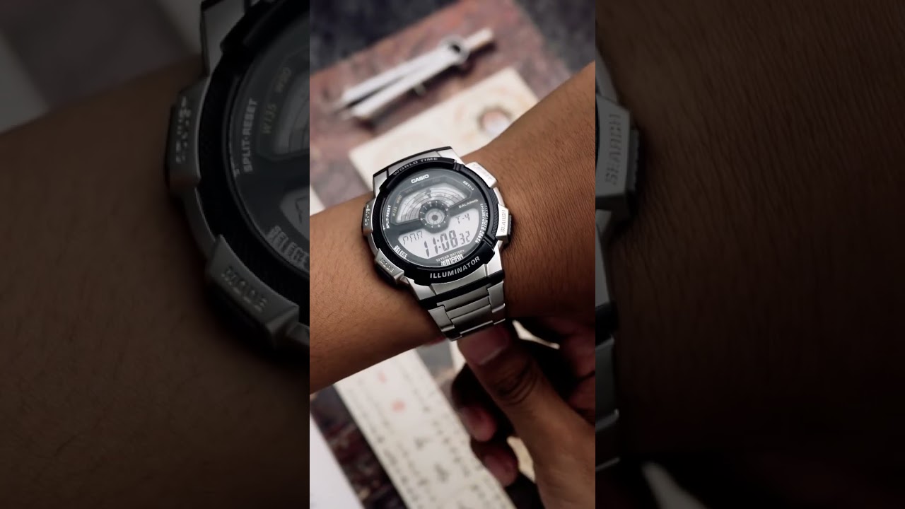 Casio AE-1000W-1AVDF #jamtangan #machtwatch #casio #shorts #shortsvideo