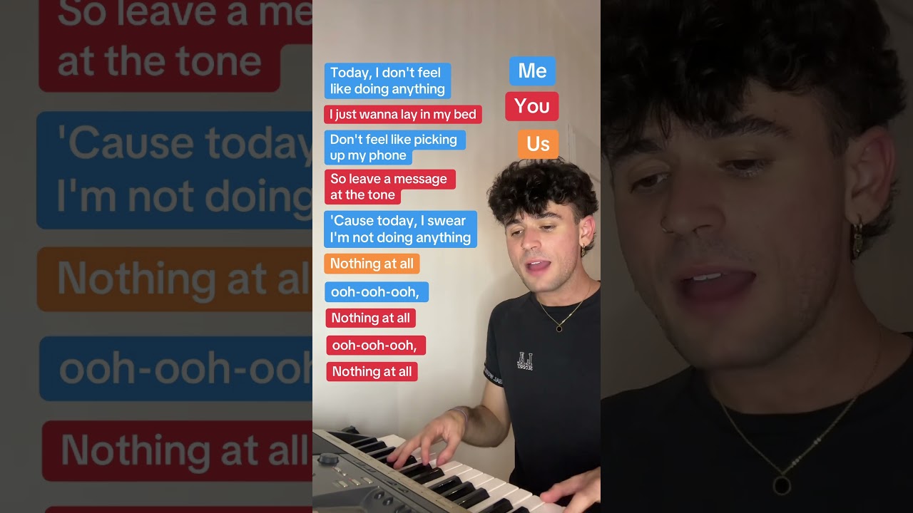 Let&rsquo;s sing The Lazy Song by Bruno Mars❤️