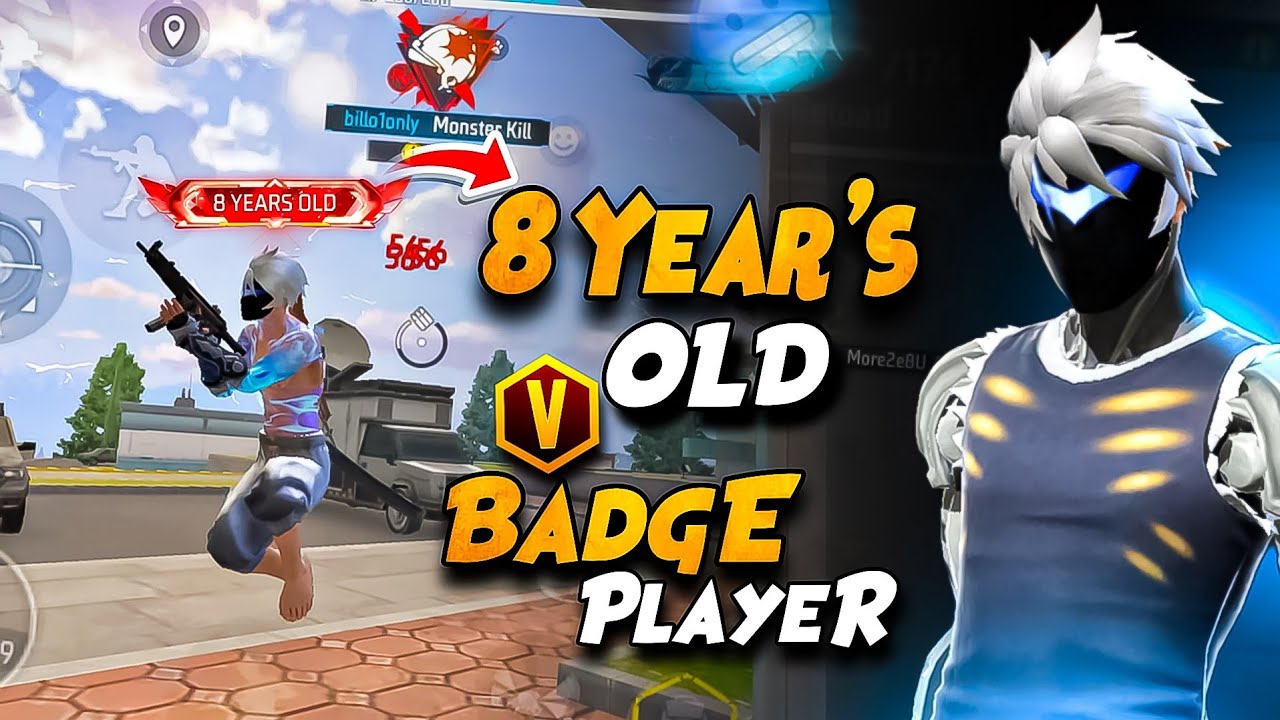 When 8 Years Old Player 😱 Plays SOLO VS SQUAD ‼️