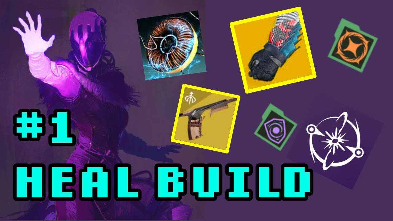 Warlock SUPER HEAL Build - Destiny 2 (TONS of Restoration and Void Over shields)