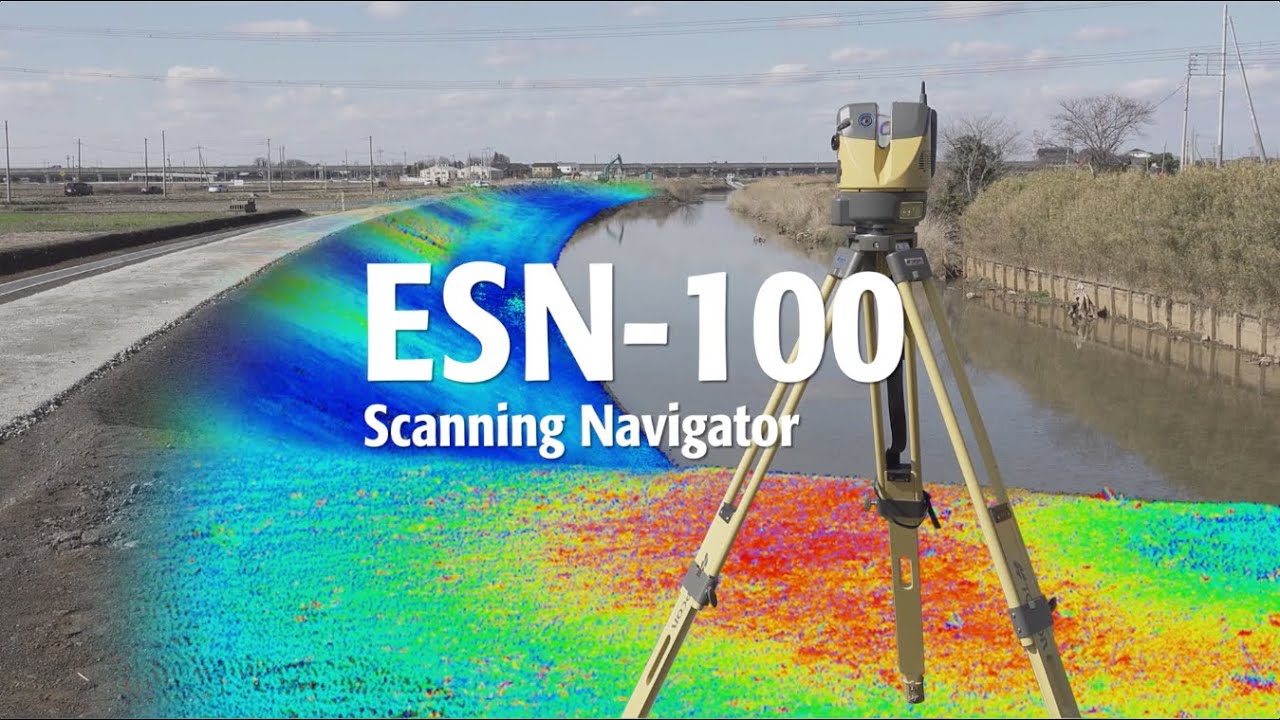 TOPCON Scanning Navigator ESN-100 Promo  - 3D Laser Scanner -