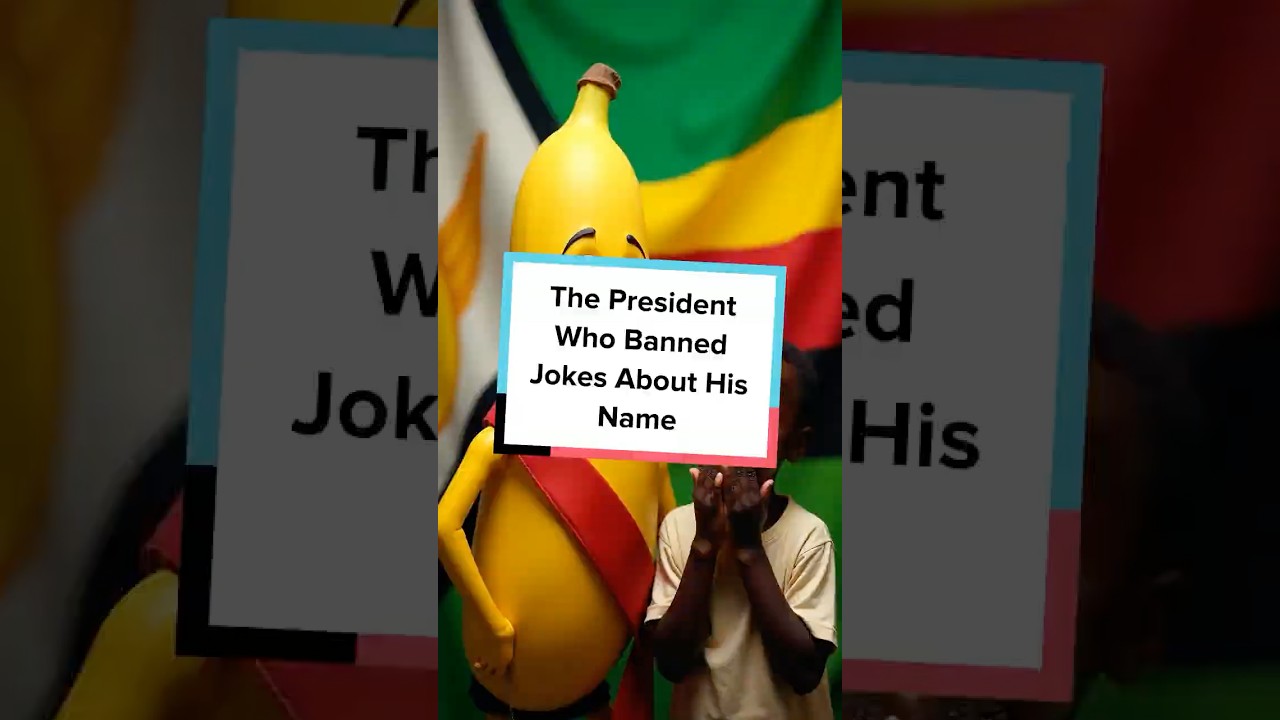 Canaan Banana: The President Who Banned Jokes About His Name #didyouknow #politicaltrivia
