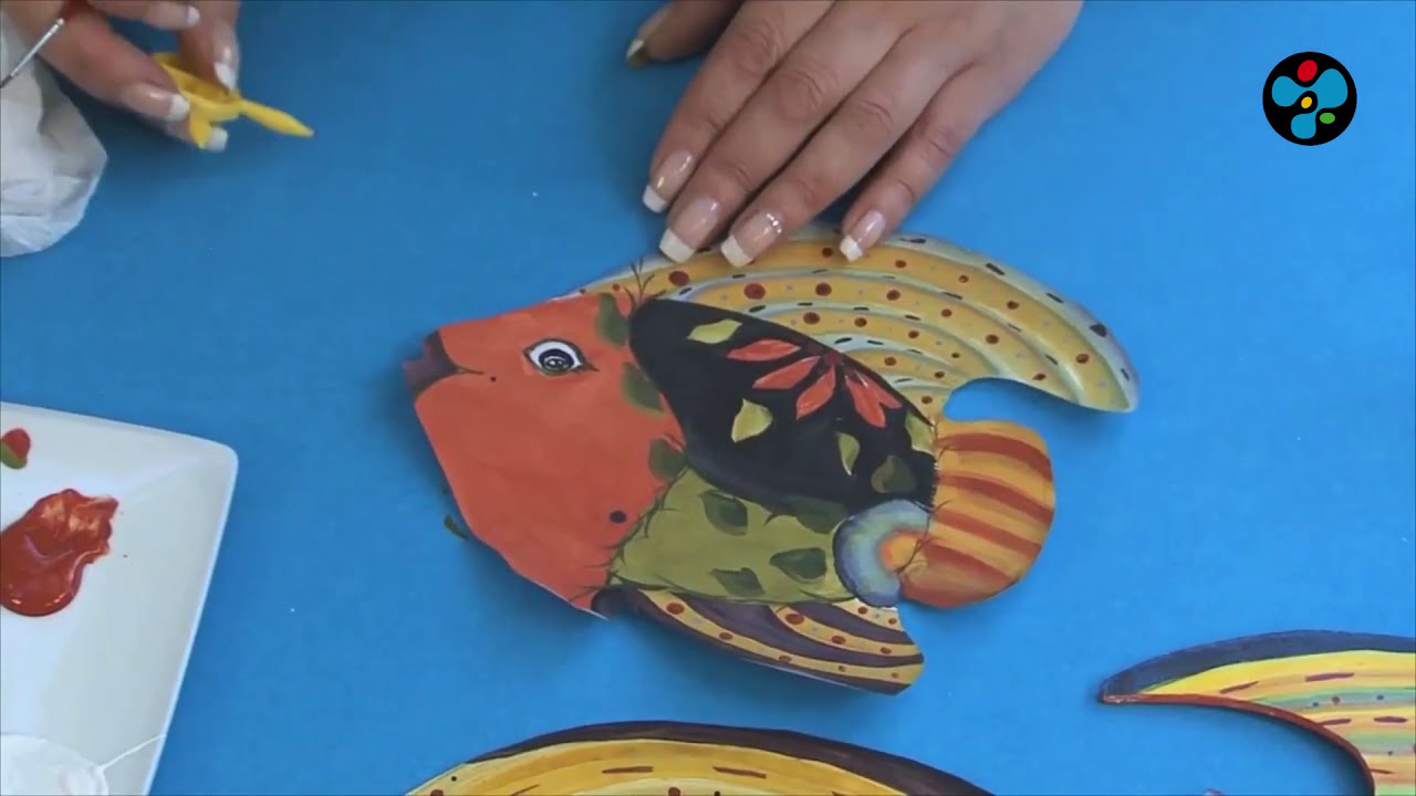 Peces de madera sublimados
