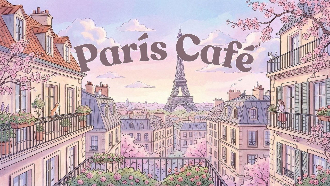 Paris Café Jazz ☕ Relaxing French Music for Work, Study & Cozy Moments
