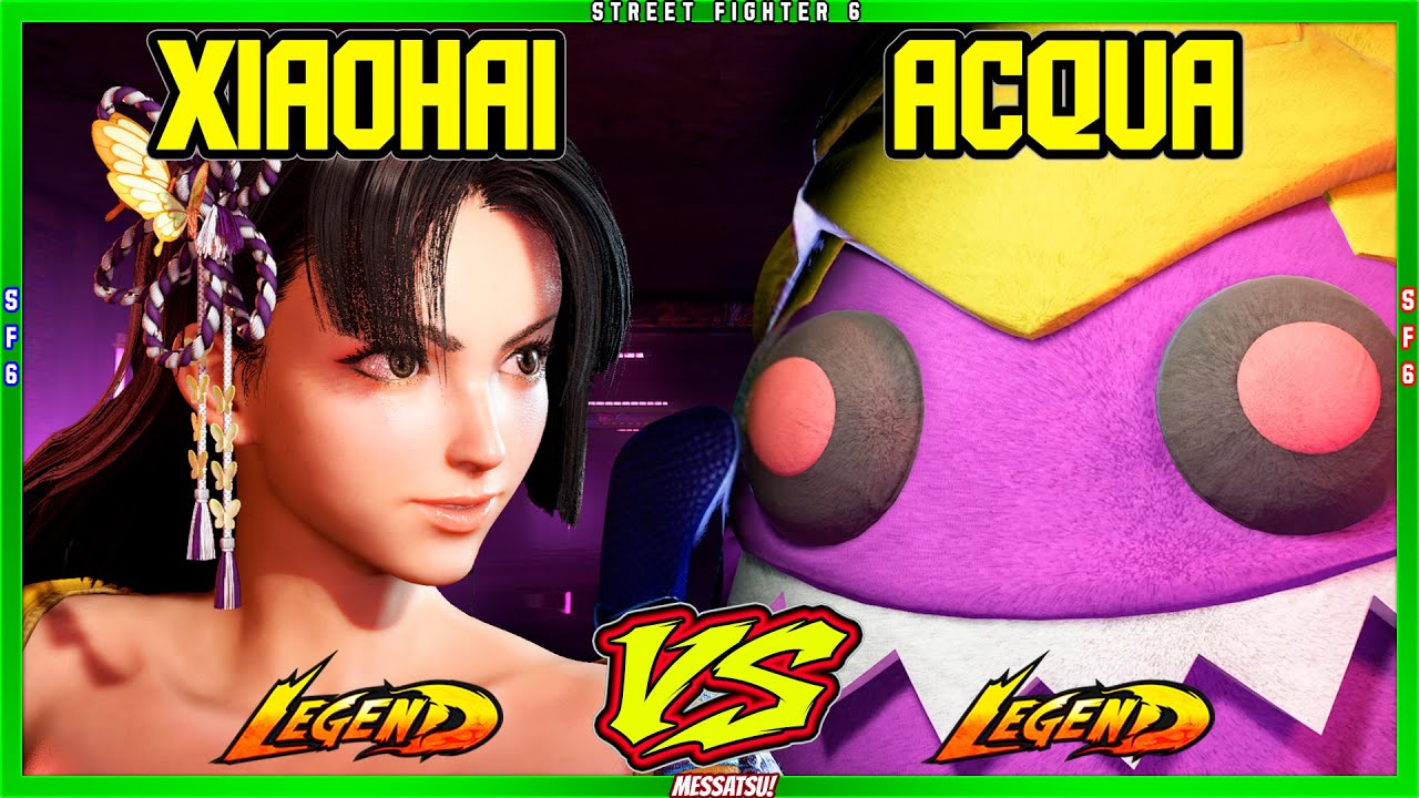 SF6 Xiaohai (Mai) VS Acqua (Blanka)💥Messatsu!💥スト6💥Street fighter 6
