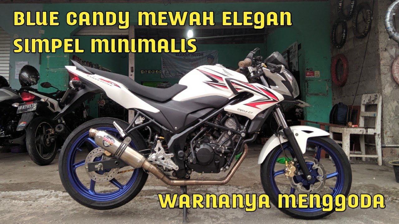 Repaint Velg BLUE CANDY Old CB150R Pakai Samurai