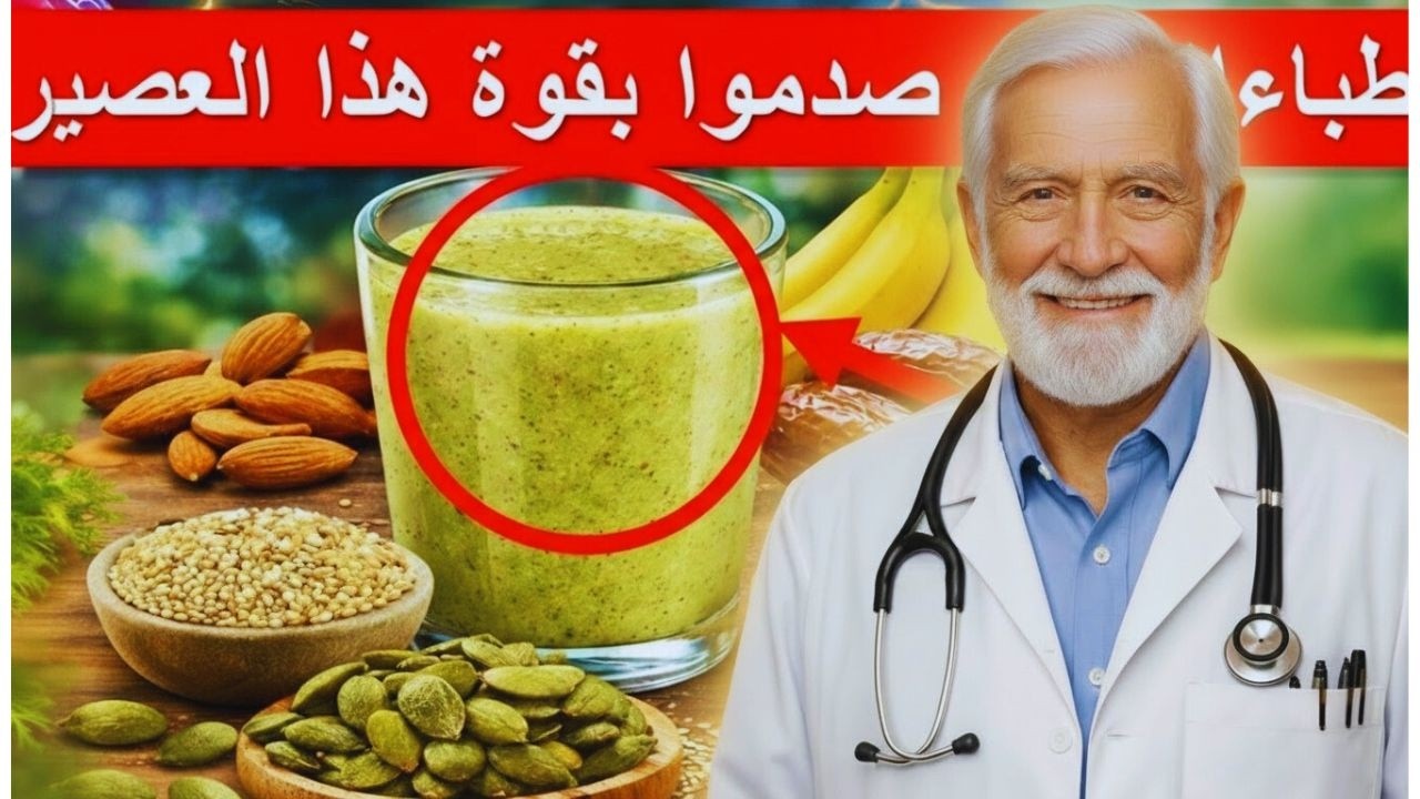 عصير غني بالمغنيسيوم والزنك يدعم الاسترخاء ويخفف التوتر والأرق – بديل طبيعي قبل اللجوء للمكملات!