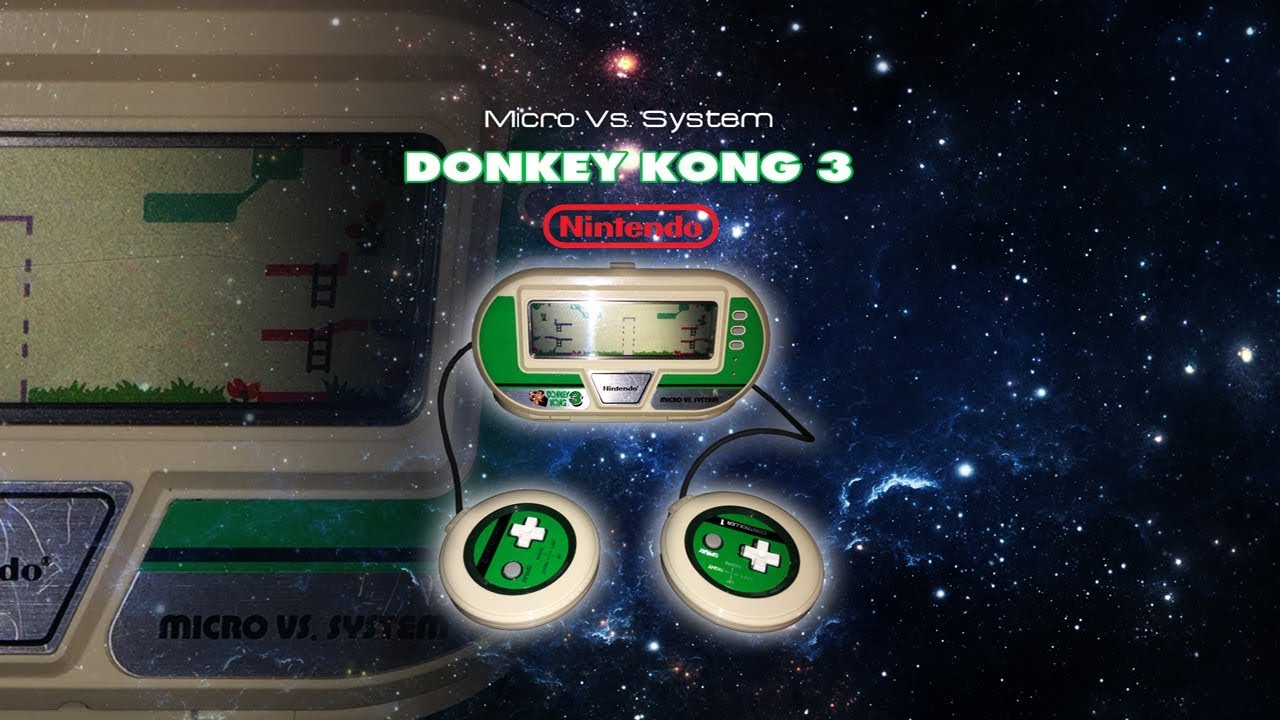 Donkey Kong 3 Micro Vs System - Nintendo LCD Handheld