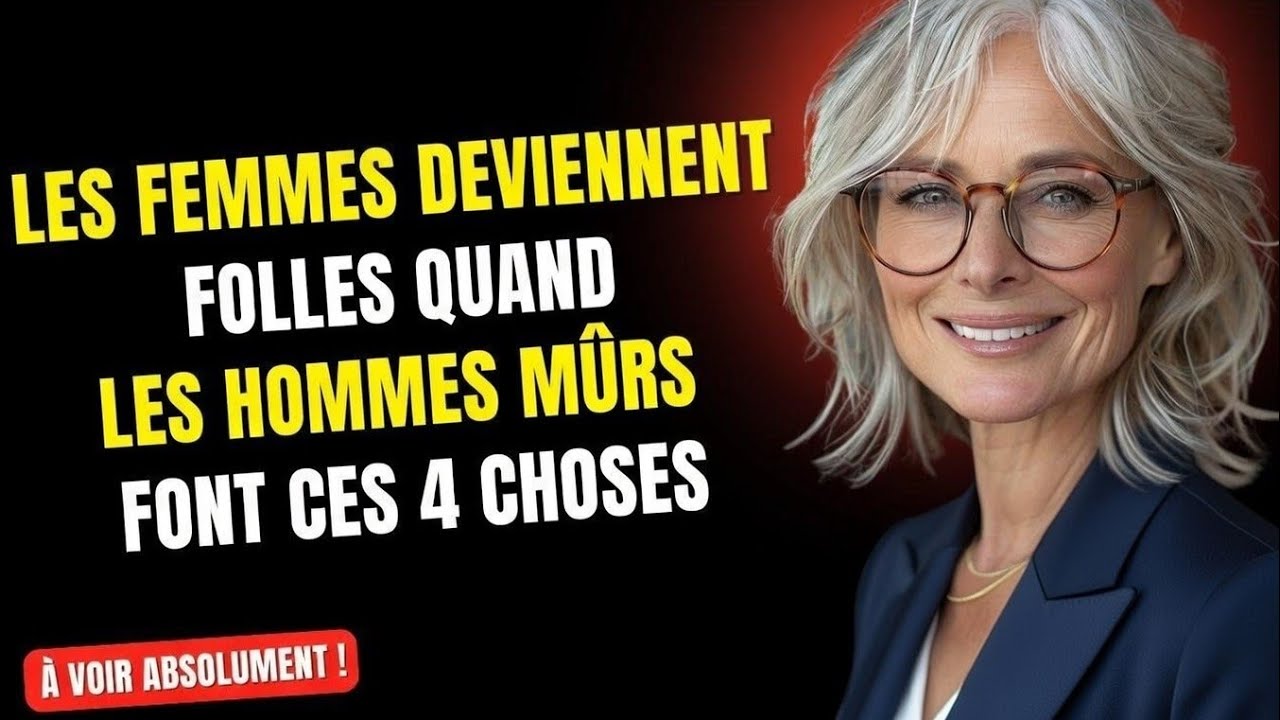 LES Femmes deviennent Folles Quand Les Hommes Mûr Font ces 4 choses