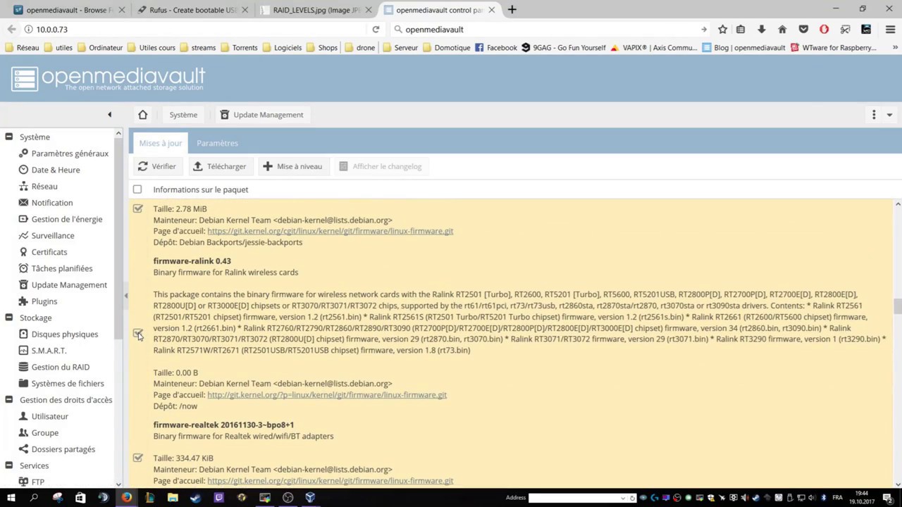 Les Tutos: OMV No. 1: Boot - Installation - Paramètrages de base