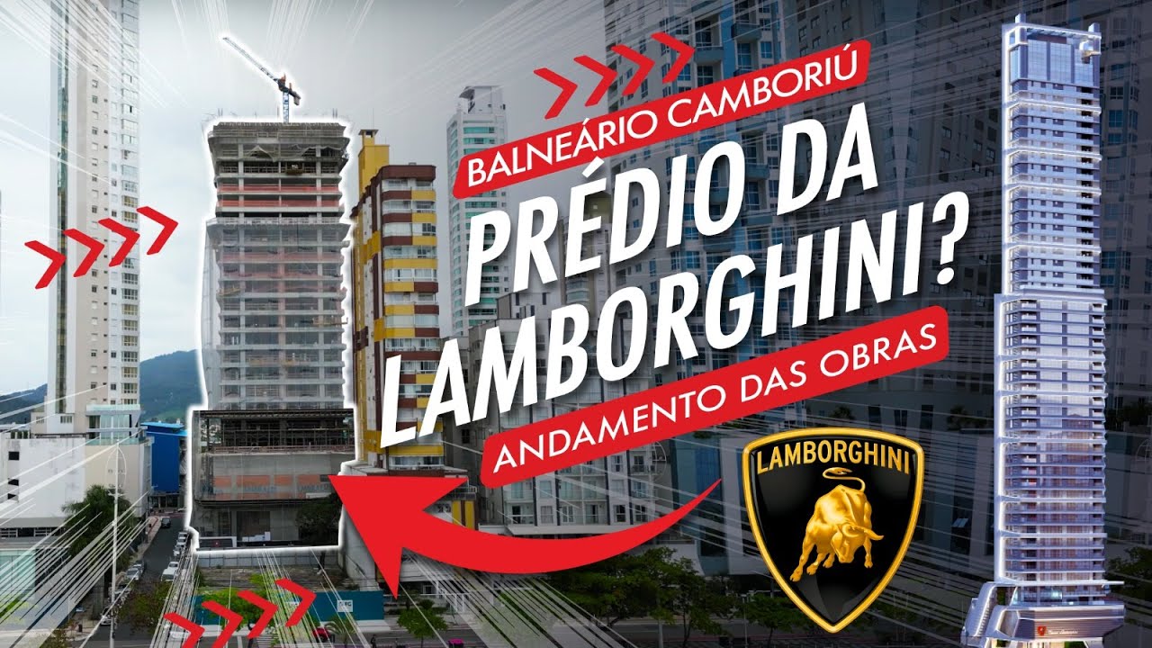 Andamento das Obras do Tonino Lamborghini, Prédio da Lomborghini em Balneário Camboriú?