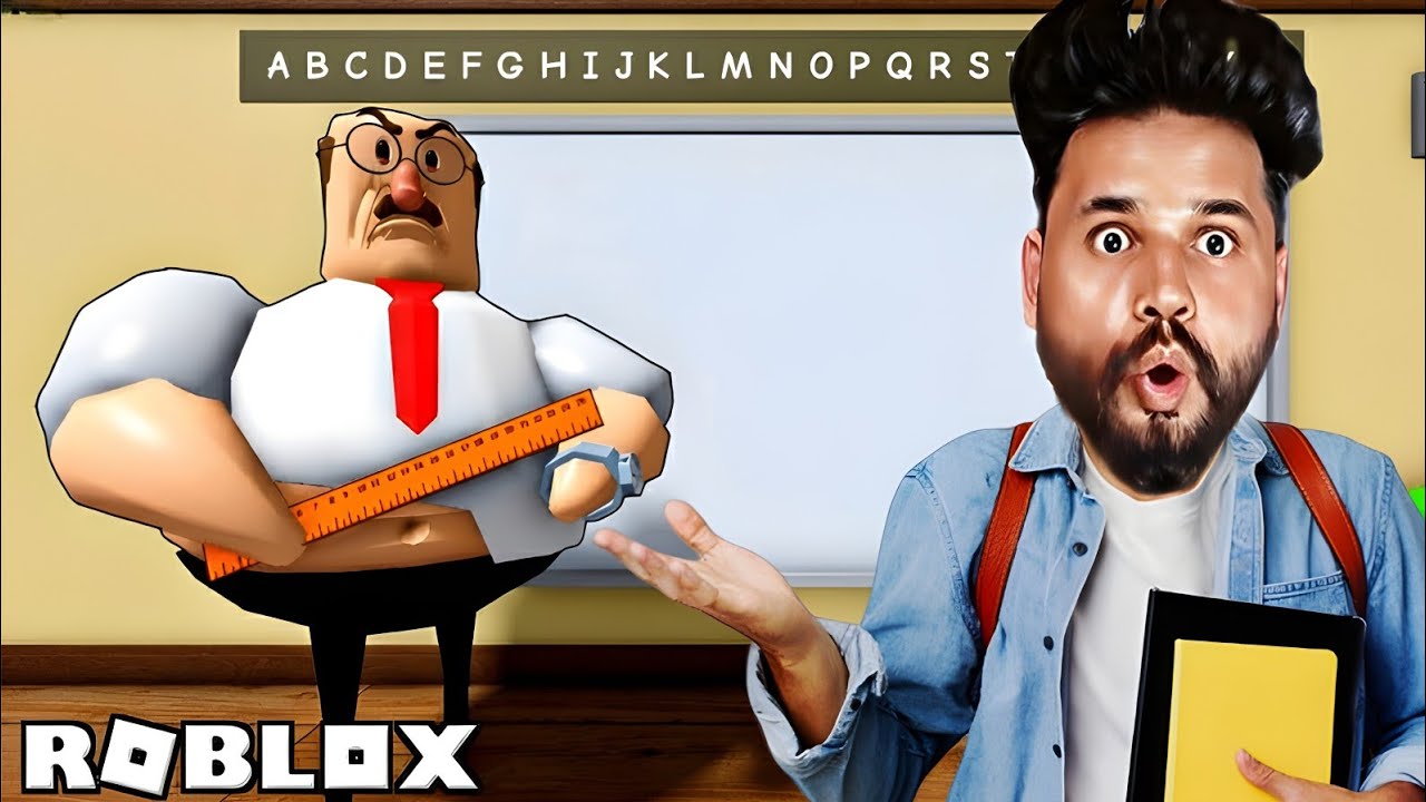 ESCAPING a BAD TEACHER 😱 | Roblox Obby