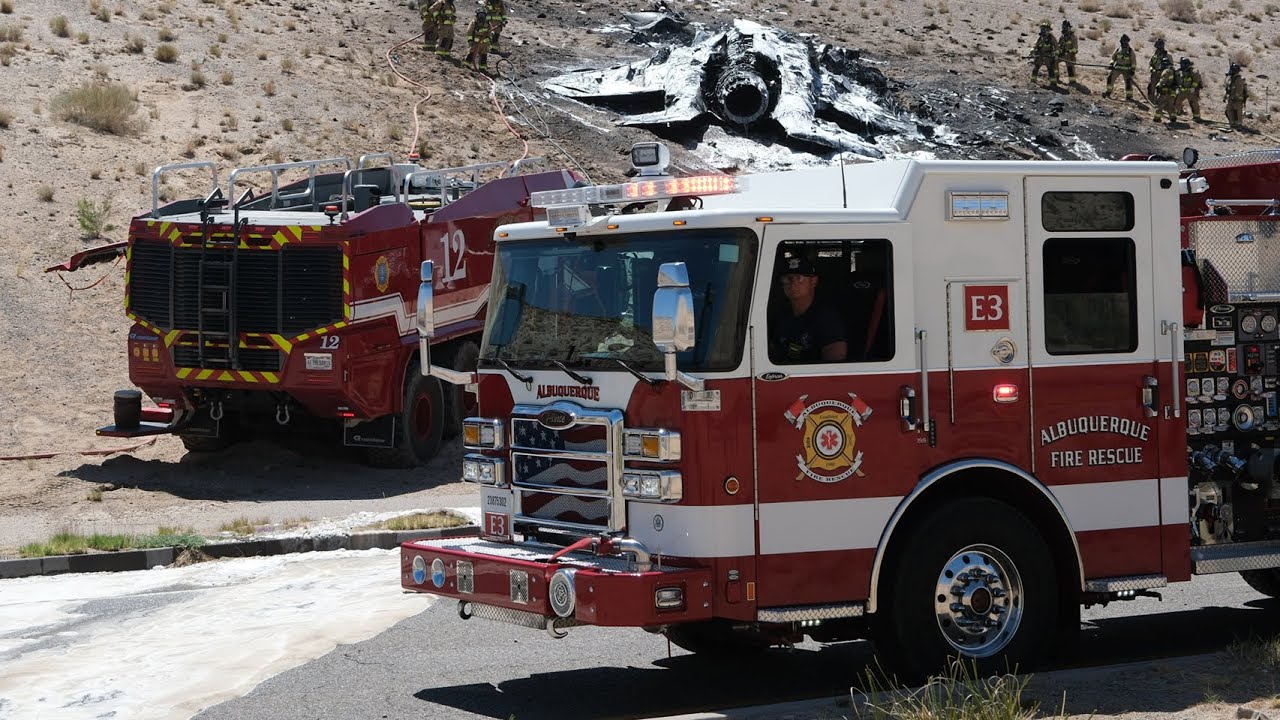 F-35 Crash, Albuquerque, NM 5/28/24