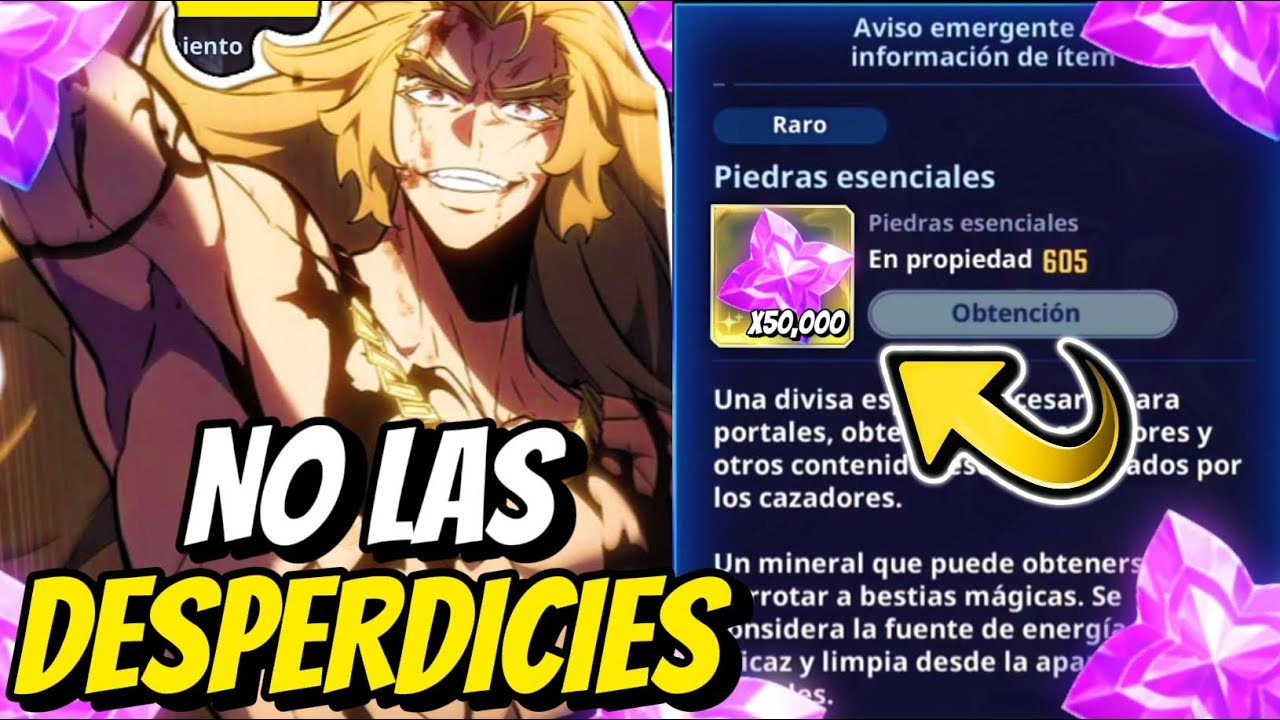 ¿COMO GASTAR las ESENCIAS ROSADAS CORRECTAMENTE? TE ENSEÑO MIS SECRETOS | Solo Leveling: ARISE