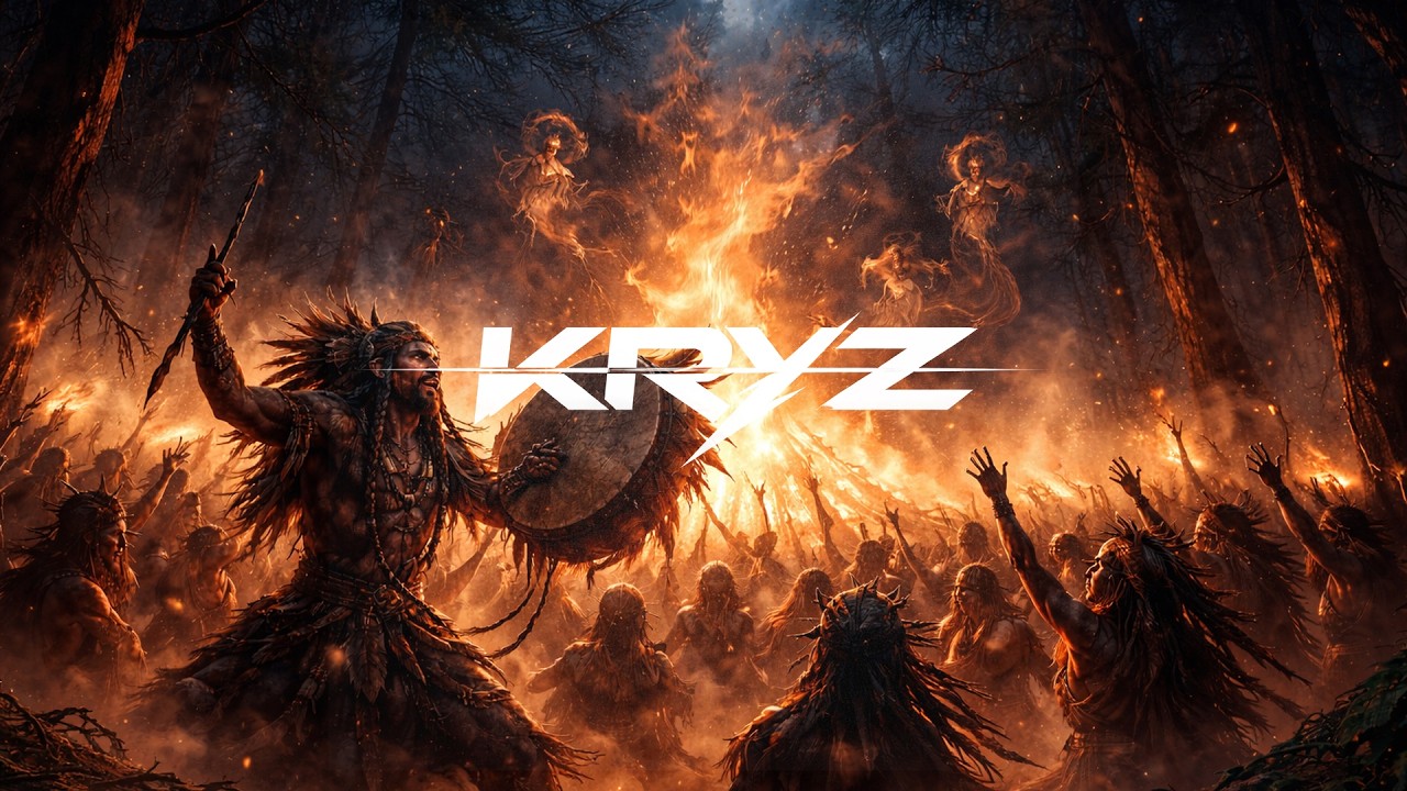 KRYZ - Бий барабане 🔥 Ukrainian Shamanic EDM