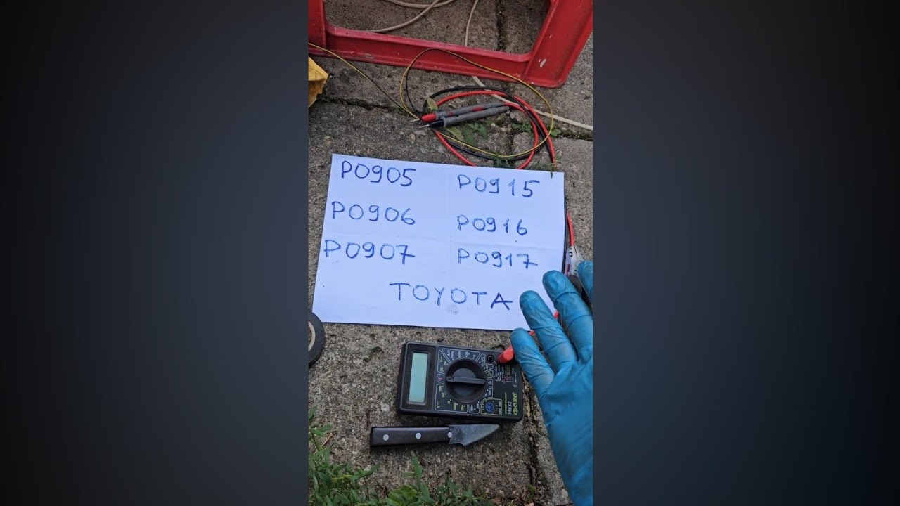 Р0905 Р0906 Р0907 RU Р0915 Р0916 Р0917 P0905 P0906 P0907 P0915 P0916 P0917 ТОЙОТА РОБОТ РЕМОНТ ММТ