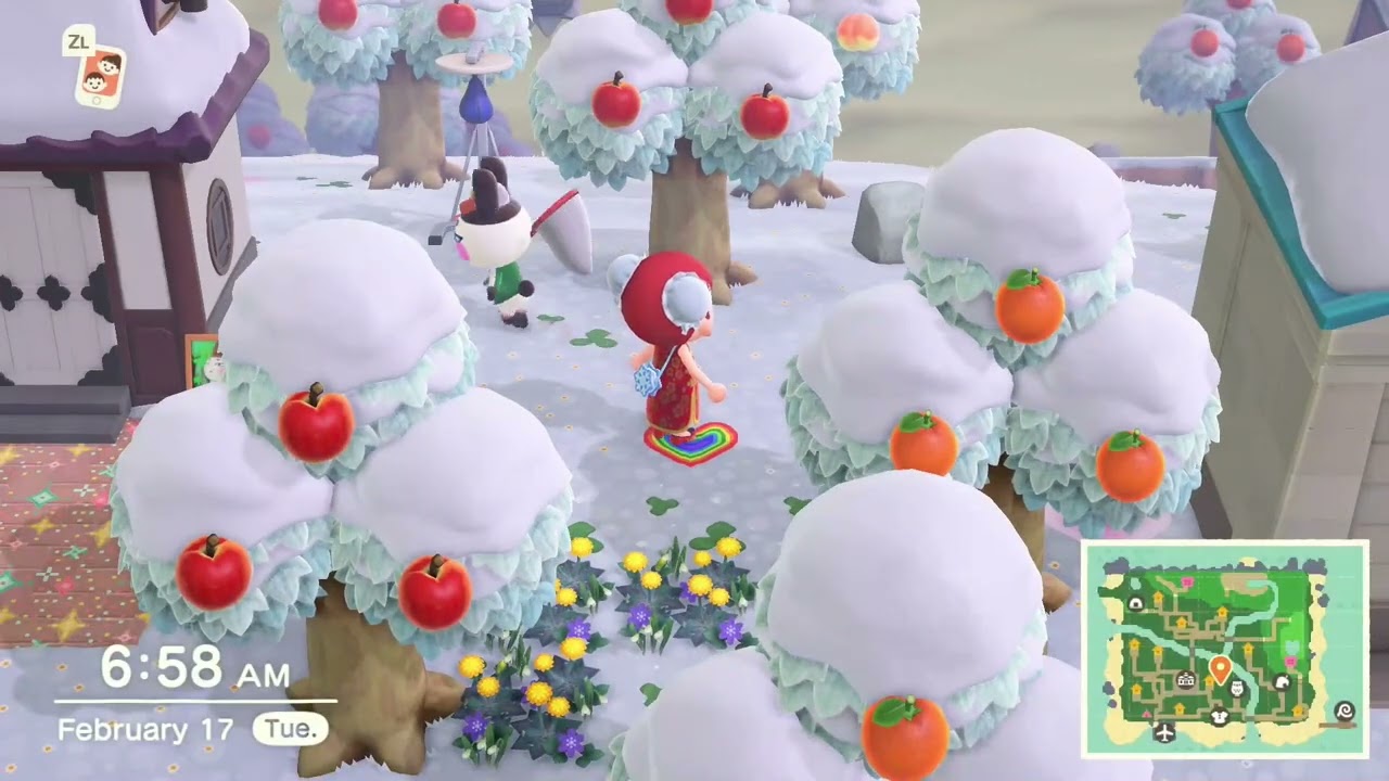 ACNH lucky money on Luna￼ New year 