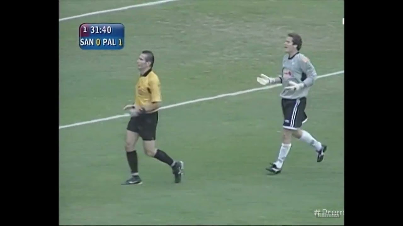 Santos 0 x 4 Palmeiras - Campeonato Brasileiro 2004