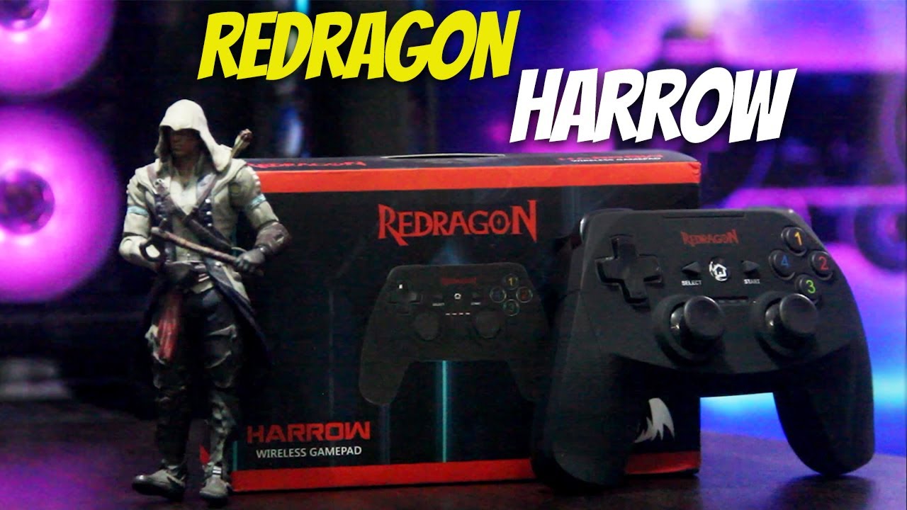 BUDGET WIRELESS GAMEPAD for PC [ REDRAGON G808 HARROW ] Unboxing & Review | In Urdu & Hindi