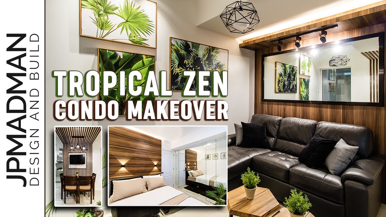 42sqm 2BR Extreme Condo Transformation : Tropical Zen | Interior Renovation | Azure Urban Resort