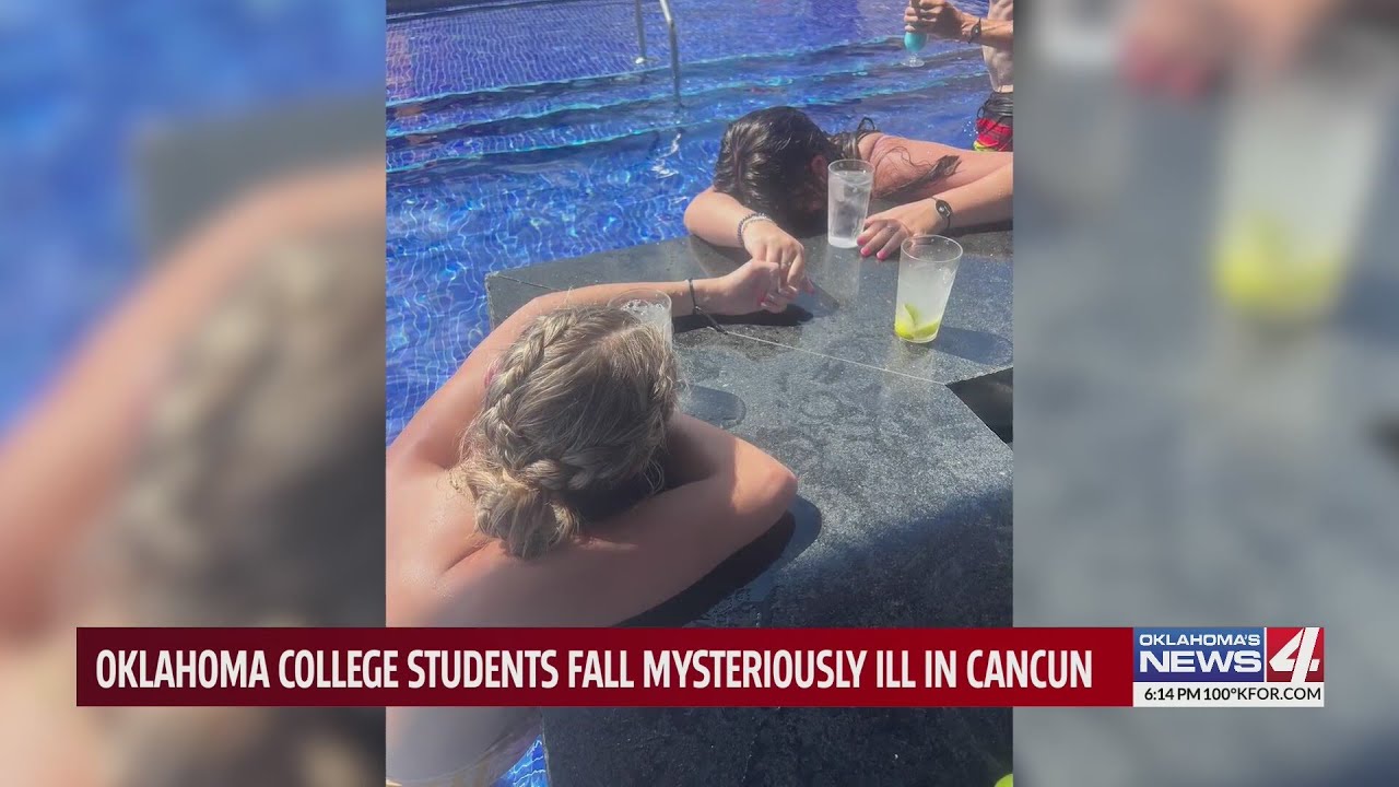 Oklahoma college students fall mysteriously ill in Cancun