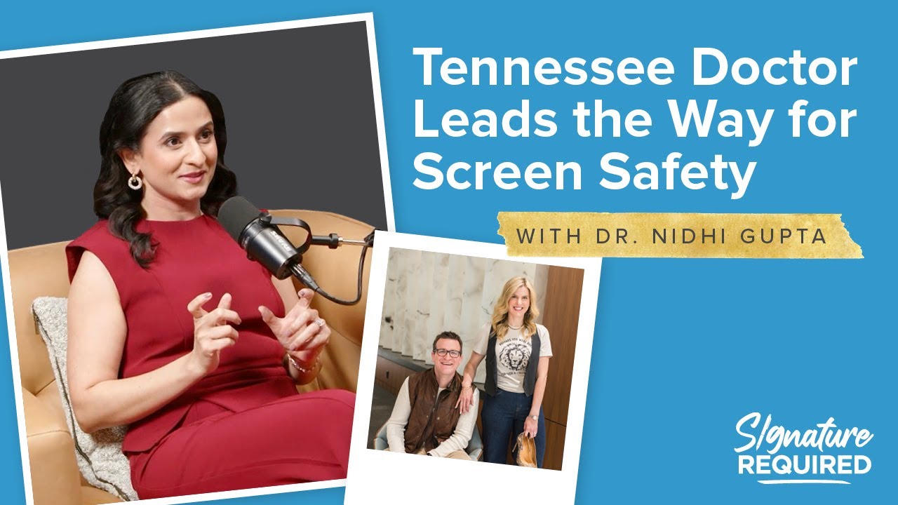 Dr. Nidhi Gupta on Tennessee Doctor Leads the Way for Screen Safety