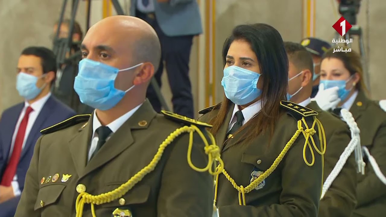 إشراف رئيس الجمهورية قيس سعيد على موكب الإحتفال بالذكرى الخامسة والستون لعيد قوات الأمن الداخلي