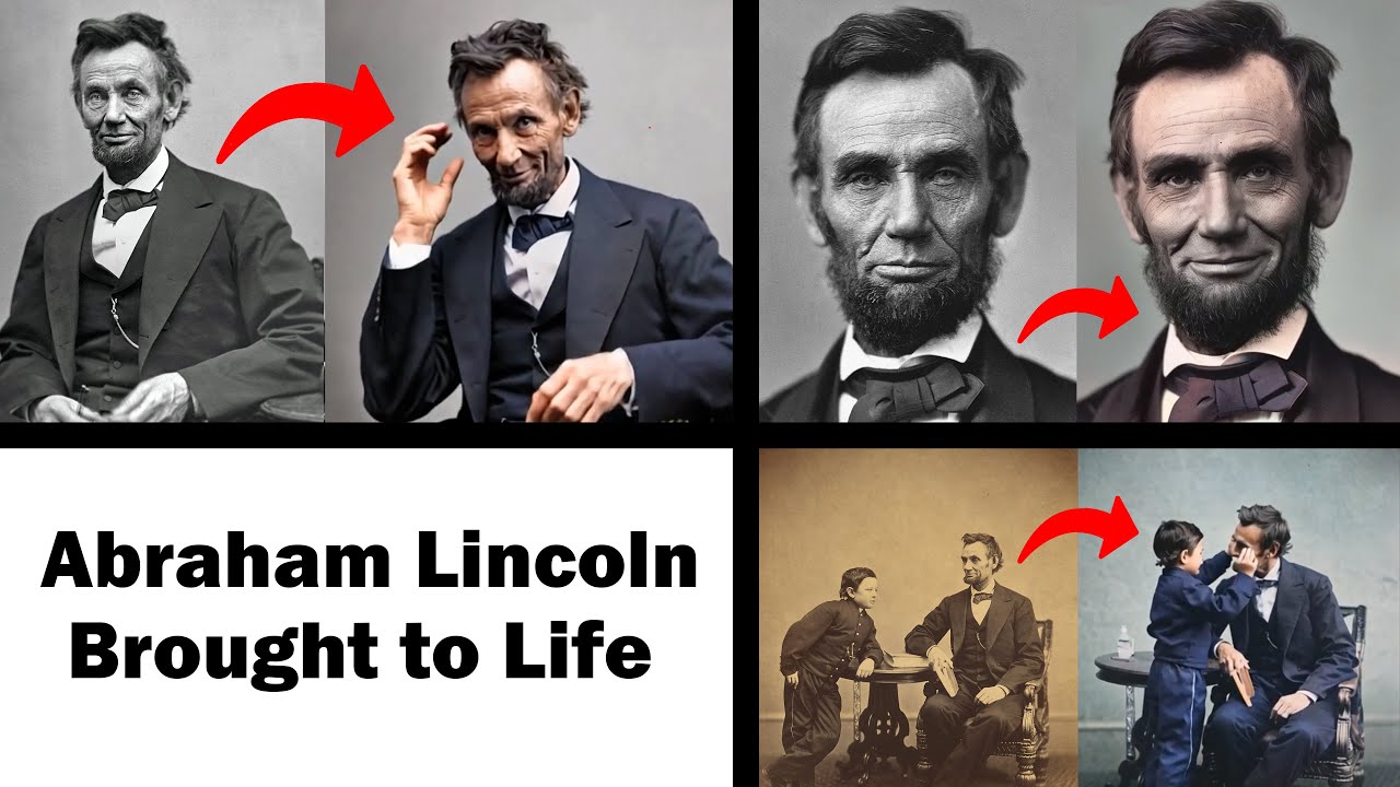 Abraham Lincoln Brought to Life! 😱