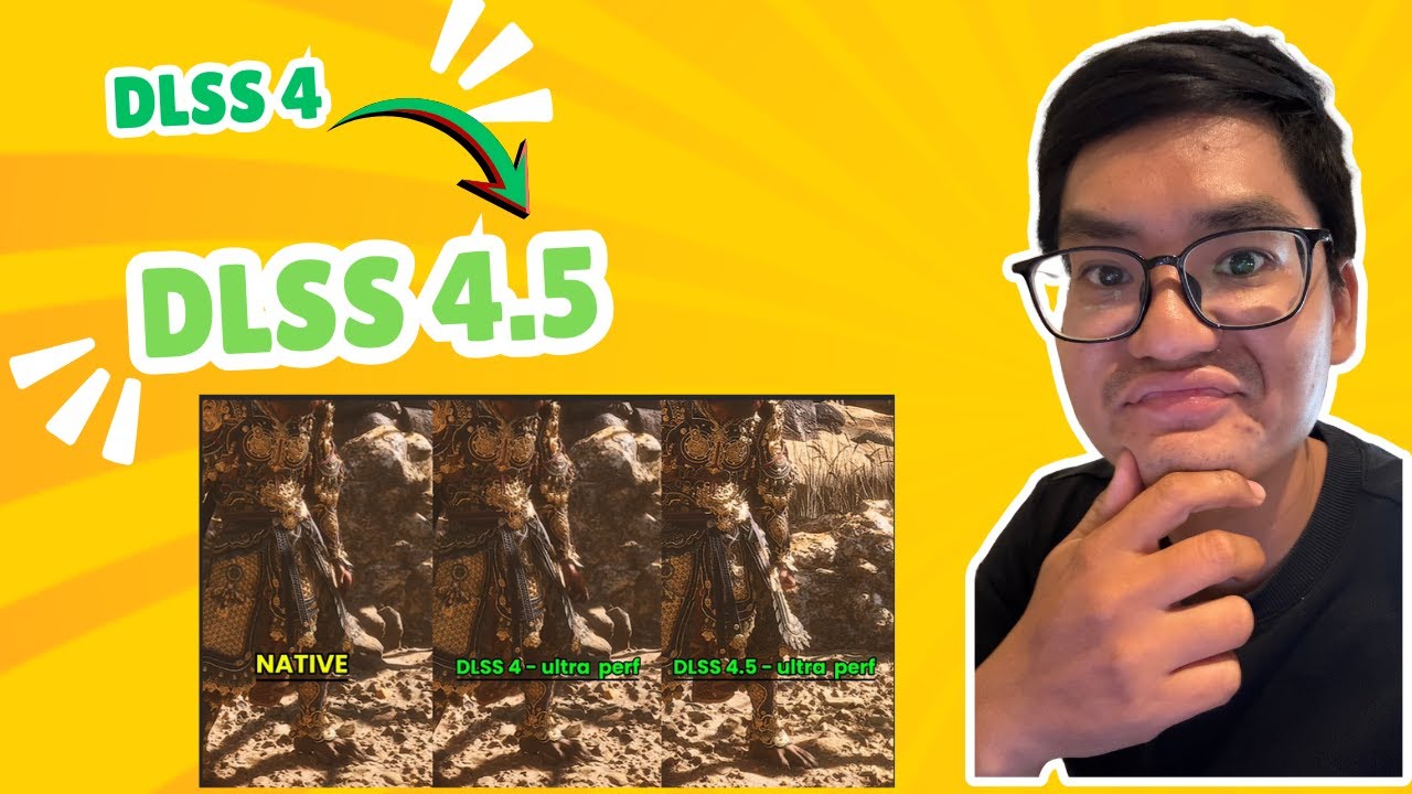 DLSS 4.5 là gì? Cách kích hoạt và so sánh hiệu năng của DLSS 4.5 và DLSS 4 #nvidia #pcgaming #pc