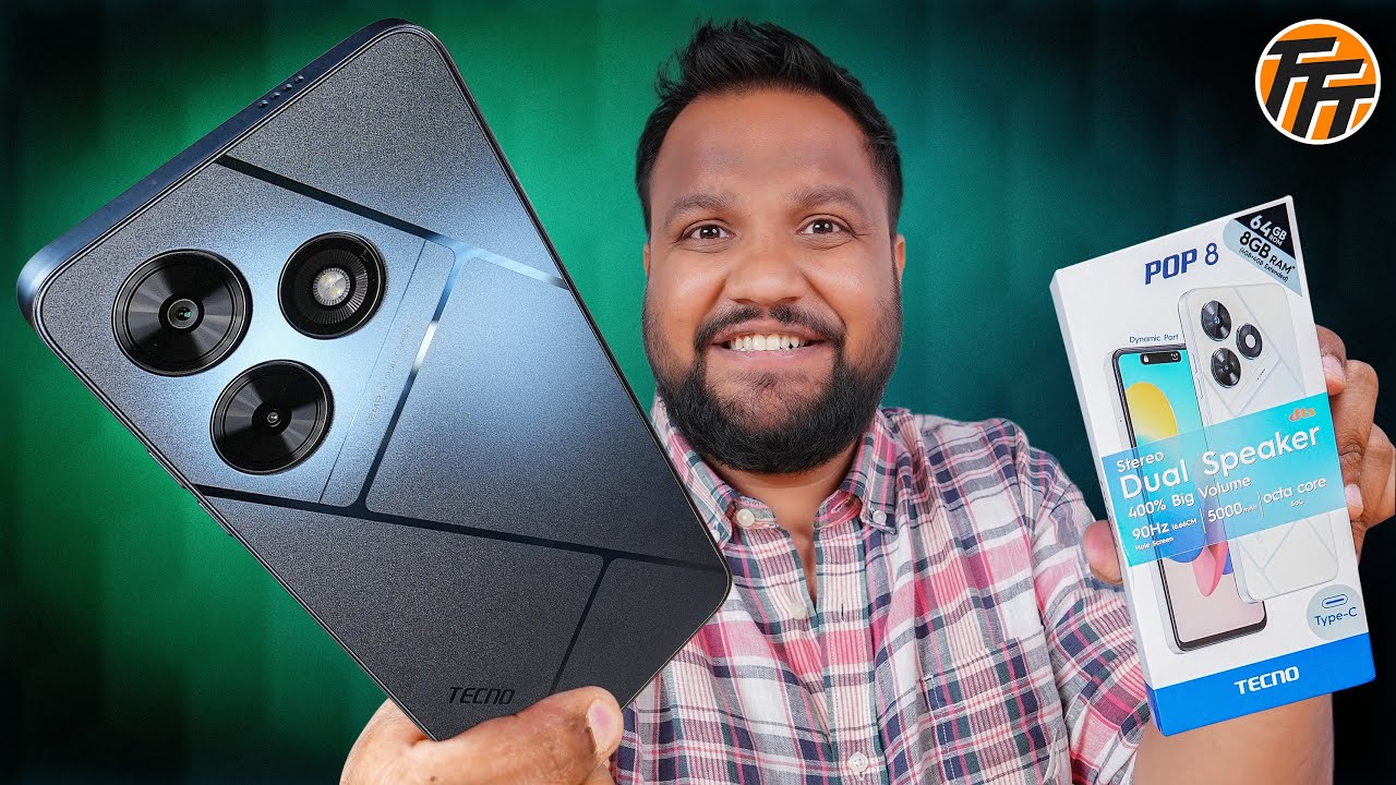 Tecno Pop 8 Unboxing - ந்த Budget Phone வெறும் Rs. 5999-தான் என்னால் நம்ப முடியவில்லை!