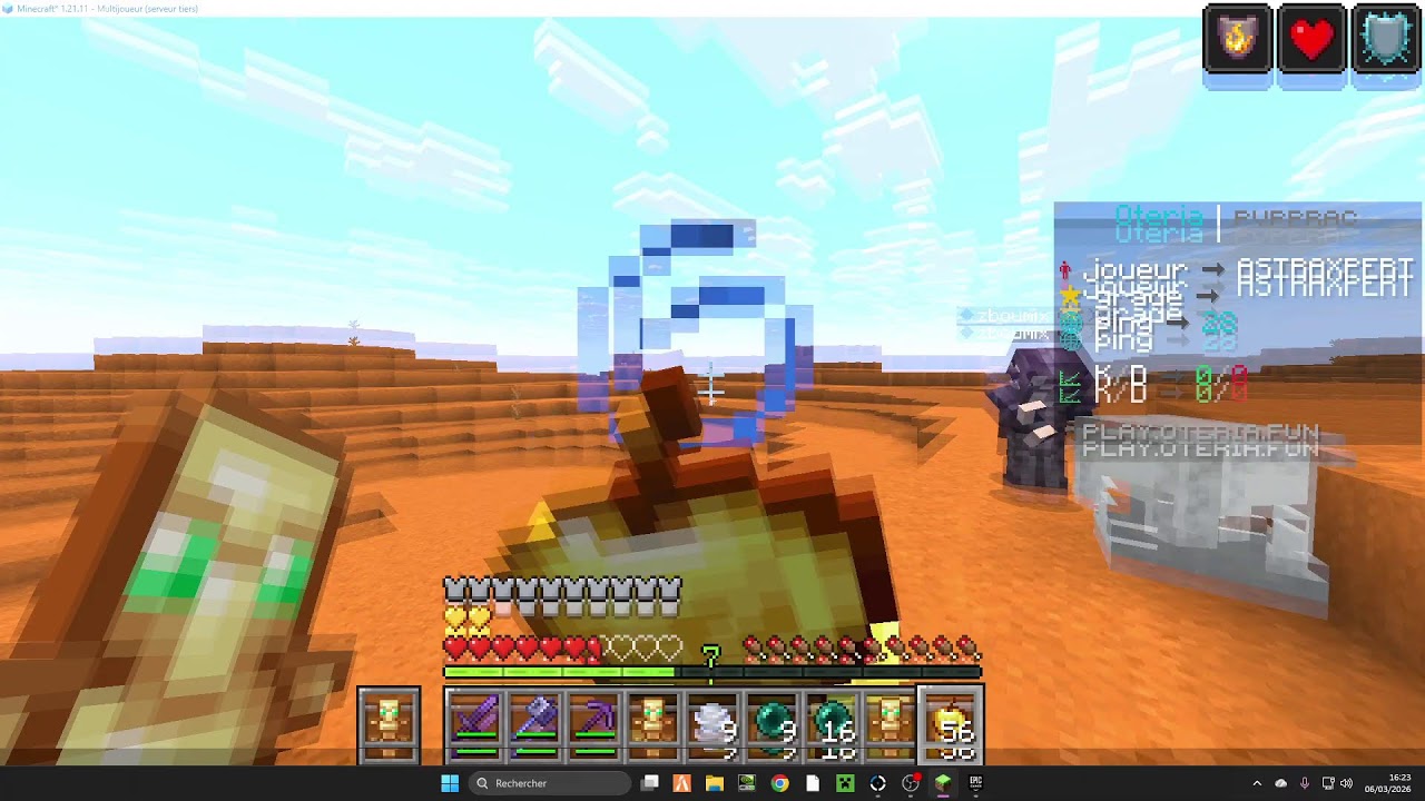 je découvre mincraft