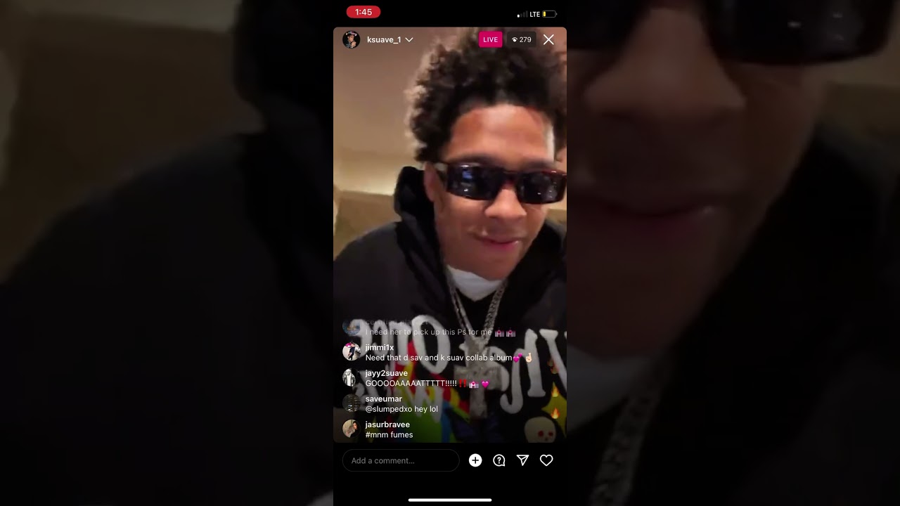 K Suave previews new snippets for Midnight In Malibu on IG Live || 07/04/23 || #MNM #ksuave #1400