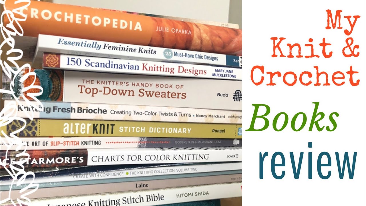 Let’s Chat about Knitting Ep.12 | All My Knit & Crochet Books | TeoMakes