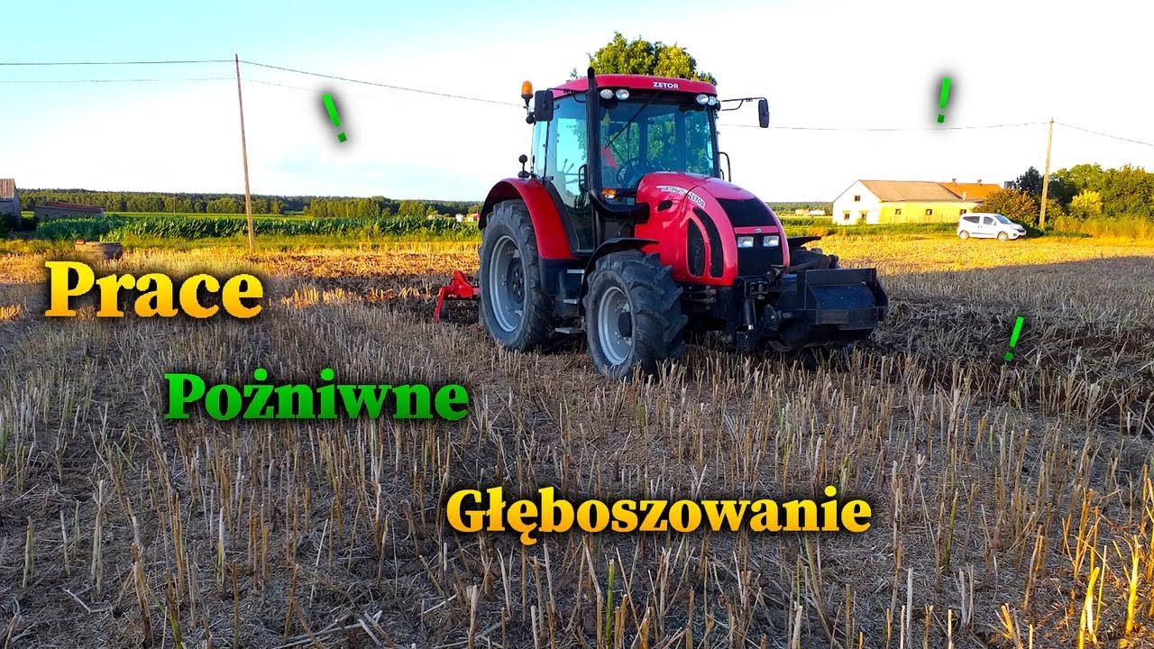 Prace Pożniwne - Głęboszowanie