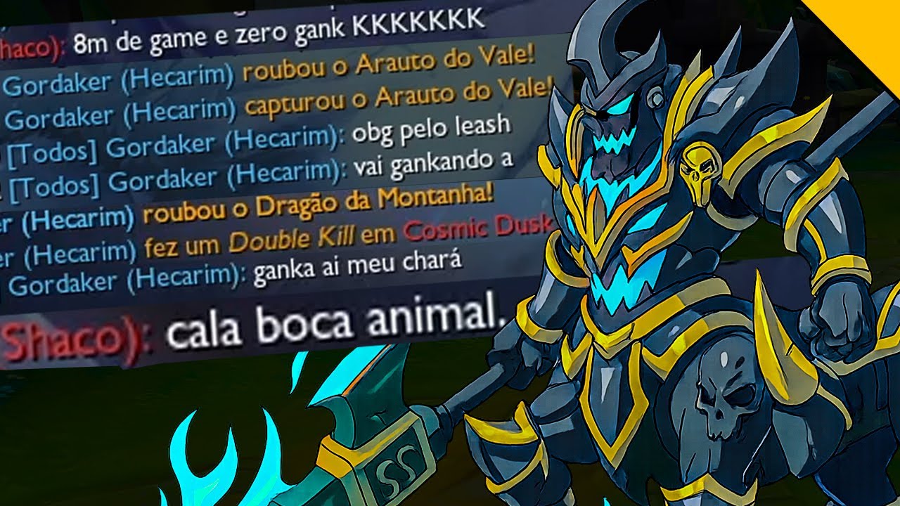 Shaco digitou, mamou o cavalão e tiltou 😂