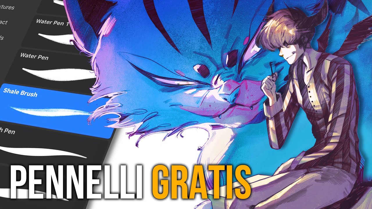 PENNELLI GRATIS di Procreate, vale la pena?