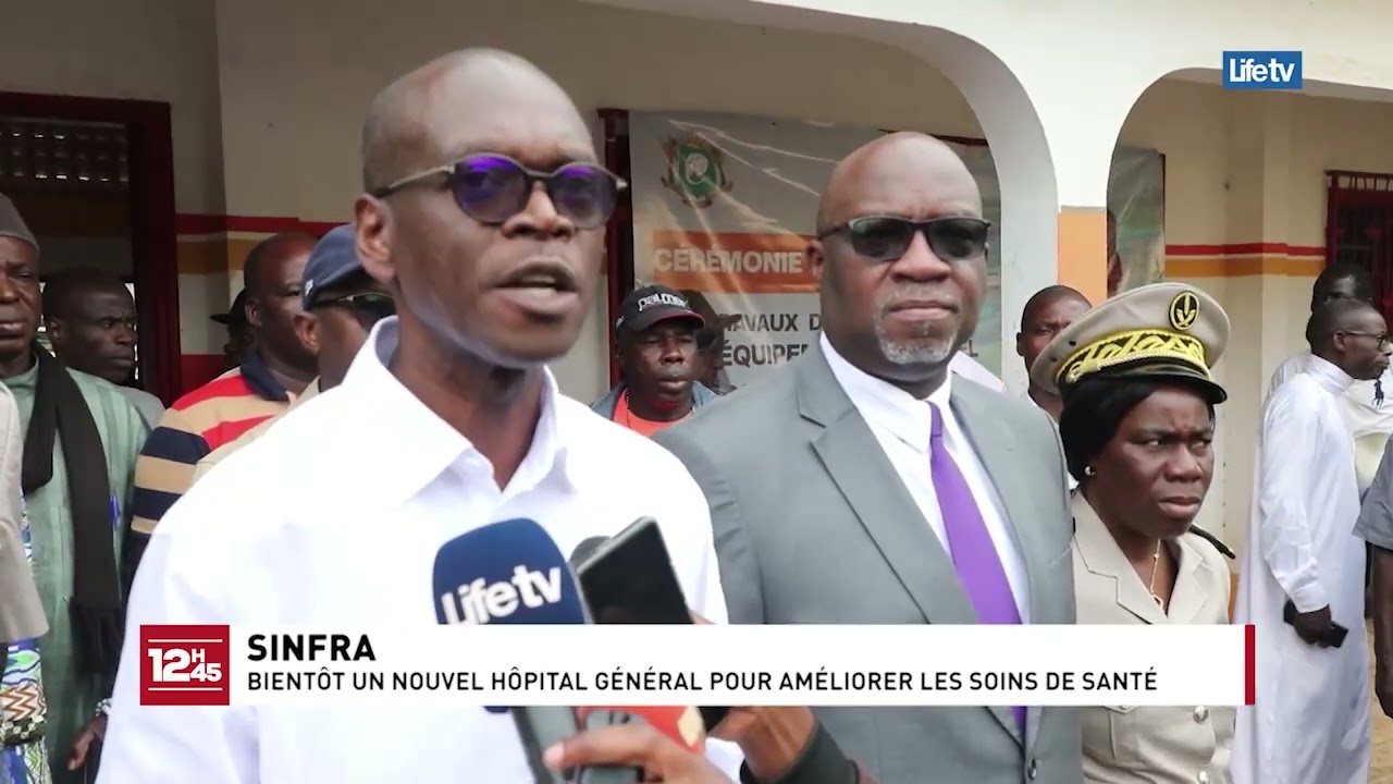 #SANT&Eacute;  #LANCEMENT DES #TRAVAUX DE CONSTRUCTION DU NOUVEL #H&Ocirc;PITAL G&Eacute;N&Eacute;RAL DE SINFRA. #ZORO BI.