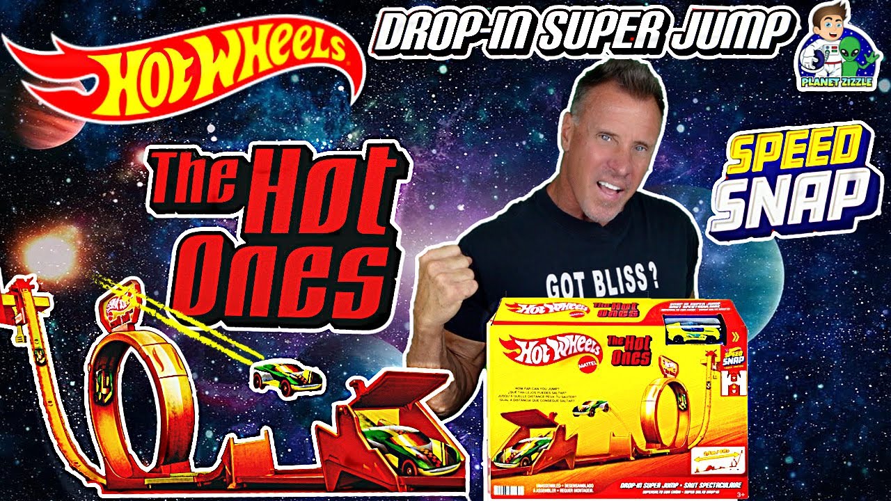 Hot Wheels The Hot Ones Drop in SuperJump New Speed Snap series