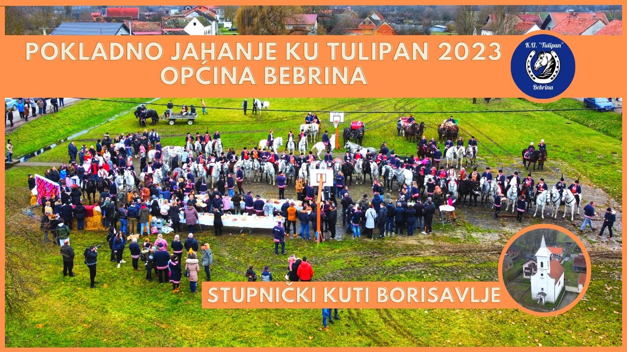 KUTI BORISAVLJE - POKLADNO JAHANJE OPĆINA BEBRINA KU TULIPAN