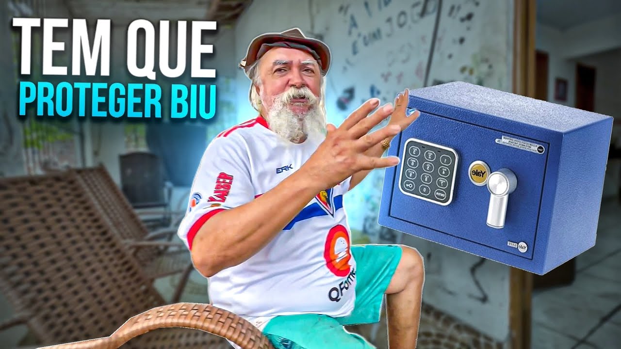 LUIZ DO SOM E BIU PROTEGENDO O COFRE