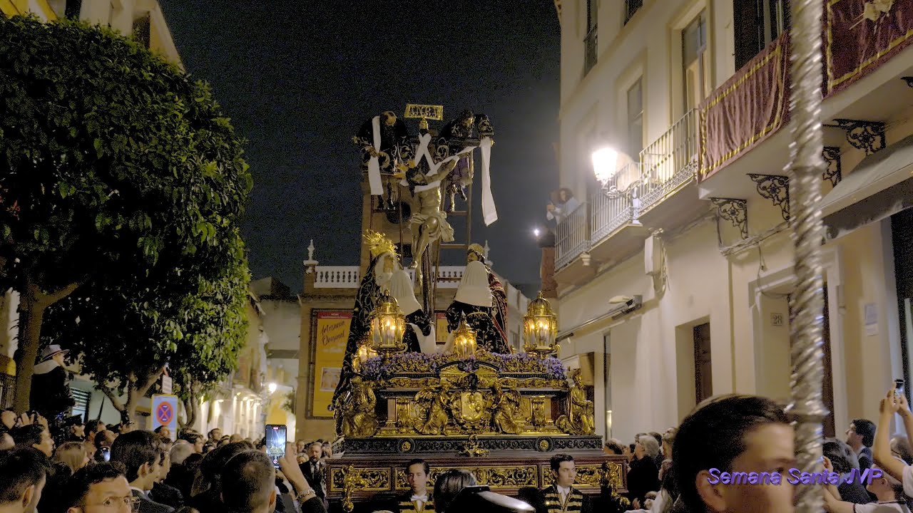 4K La Quinta Angustia en calle Arfe. Semana Santa Sevilla 2023