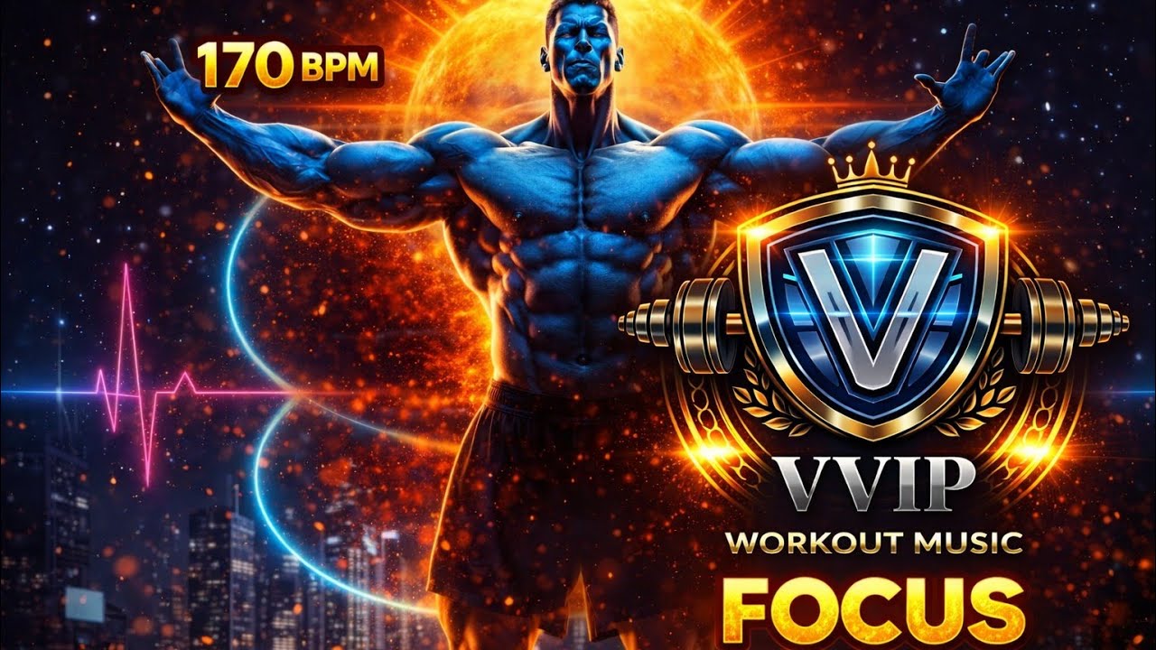 VVIP Workout Music Collection 6 [GOD MODE]170 BPM:Elite Fitness&Healing[A New Era Workout Music]
