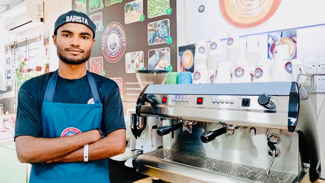 Barista Zaber, all the best. 
