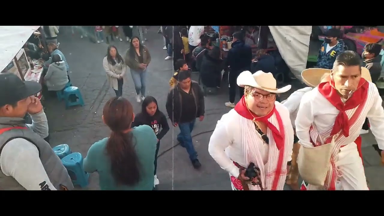 CIERRE DE LA FESTIVIDAD DE AÑO NUEVO, SAN JERÓNIMO ACAZULCO.....  TRADICIONAL ROBO