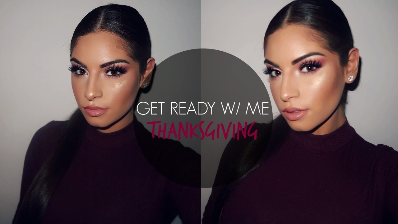 GET READY WITH ME♡ THANKSGIVING EDITION
